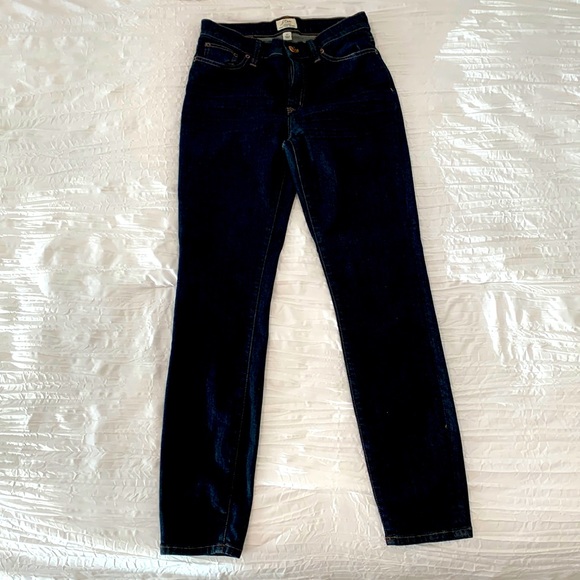 JCrew Lookout Highrise Skinny Jeans Size 27-like new!